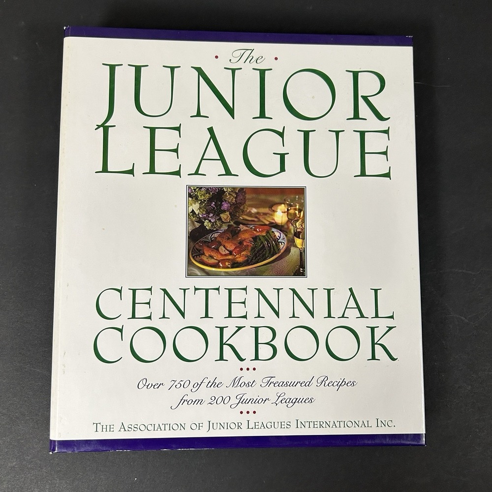 VTG Cookbook The Junior League Centennial Cookbook 1996 Hardcover Spiral Binding